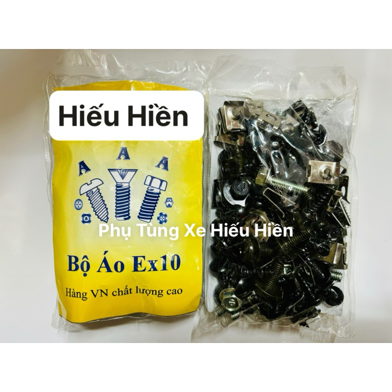 Bộ Full Ốc Bắt Dàn Áo Xe Ex 2006 Đến 2010 Hàng Cao Cấp