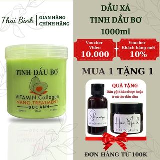 Dầu hấp - ủ xả - tinh dầu bơ đức anh - 1000ml