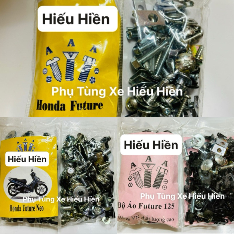 Bộ Ốc Dàn Áo Xe Future Neo - Future 1 - Future 125 Hàng Cao Cấp