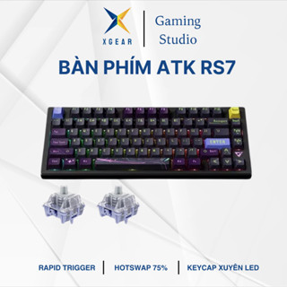 Bàn phím cơ gaming ATK RS7 | Rappid Trigger | Magnetic switch | RGB (tặng kèm keycap xuyên led)