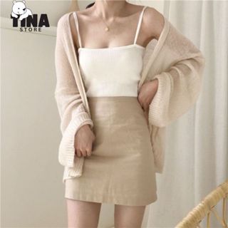 Áo Khoác Cardigan Len Mỏng Cho Nữ Phong Cách Ulzzang Phù Hợp Đi Đà Lạt, Dạo Biển YUKI STORE