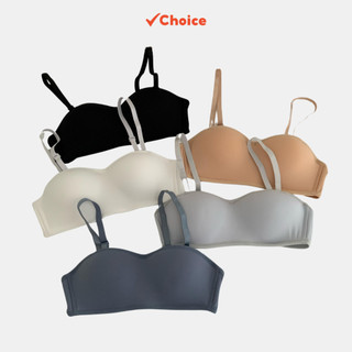 Áo Lót Nữ Choice Việt Nam ALS20 Không Gọng trơn dây dẹt thời trang cao cấp tôn vòng 1 gợi cảm quyến rũ