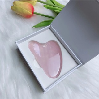 Đá Guasha Massage Nâng Cơ Mặt - Giúp Thon Gọn Mặt. Đá Guasha Thạch Anh Cao Cấp Fullbox. Đá Guasha Giúp Trẻ Hóa Da