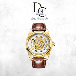 Đồng Hồ Nam Automatic FNGeen Đính Đá Lộ Máy Cơ Mặt Kính Cường Lực Cao Cấp FullBox - D55 DC.Watch