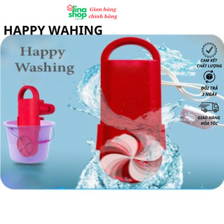 Máy Giặt Mini Tại Xô Happy Washing HW-150WAC Sử Dụng Tiết Kiệm Điện Có Hẹn Giờ