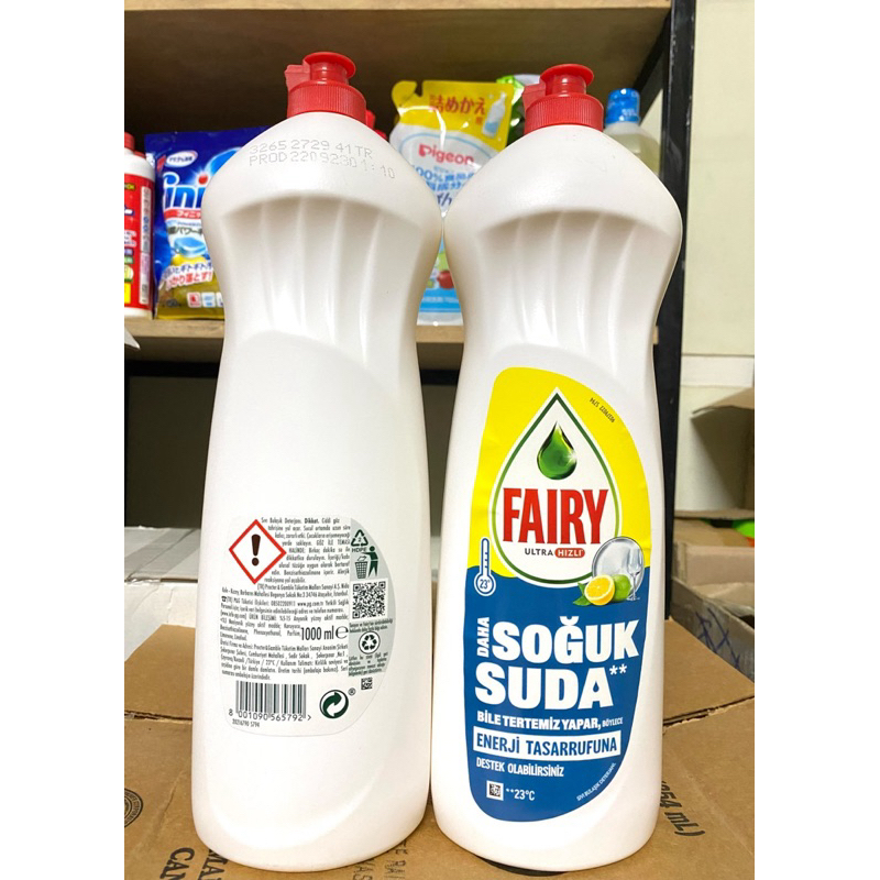 nước rửa bát fairy 1L