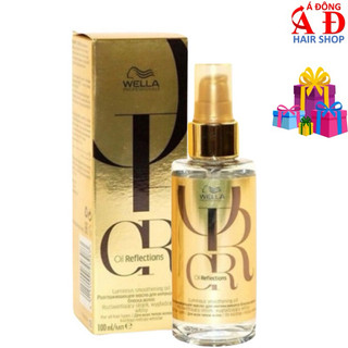 Tinh dầu WELLA Vàng Reflections Luminous Oil tăng cường sáng bóng mượt tóc 100ml