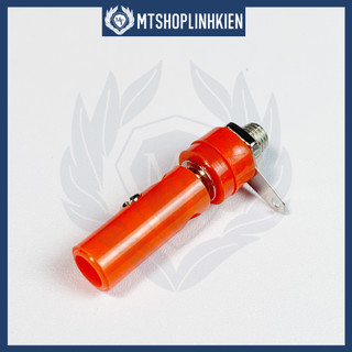 Jack cắm bắp chuối 4mm đực cái 2 màu đen đỏ