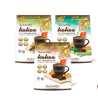 Sữa Socola Chek Hup Kokoo 3in1 ( Chocolate / Chocolate Hazelnut / Chocolate Peppermint )