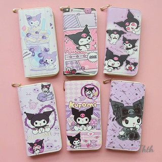 Ví nữ cầm tay dáng dài kuromi