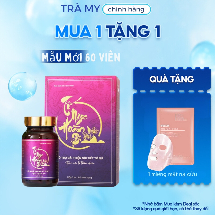 Tố Ngọc Hoàn Plus+ viên uống bổ sung nội tiết tố nữ giúp làm đẹp da dáng thon gọn hạn chế lão hóa da