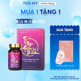 Tố Ngọc Hoàn Plus+ viên uống bổ sung nội tiết tố nữ giúp làm đẹp da dáng thon gọn hạn chế lão hóa da
