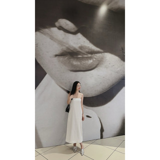 Đầm xuông Linen 2 dây