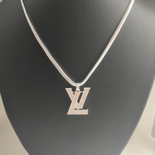 Dây chuyền LV, vòng cổ lv đính đá, dây chuyền nam nữ , vòng cổ nam - DCLV