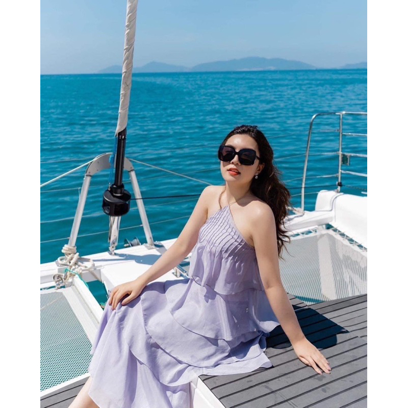 Pass đồ cá nhân - đầm JM dress design - Maxi đi biển - Thanh lý giá rẻ