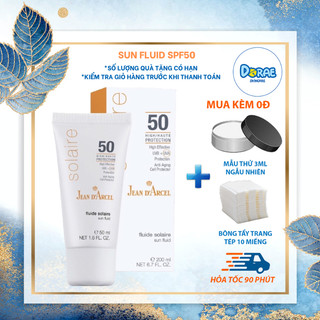 Sữa chống nắng dưỡng ẩm Jean D’Arcel Sun Fluid SPF50_50ml