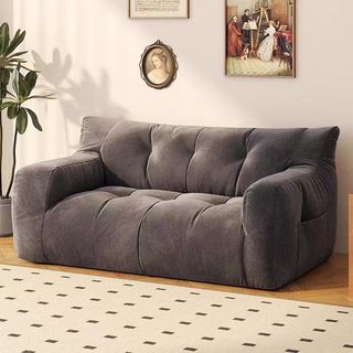 Ghế sofa lười ban công ngả nhà cho thuê phòng lưng có thể ngủ nữ giường đơn đôi tatami thư giãn