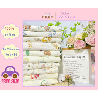 Vải xô muslin 2 lớp mềm mịn
