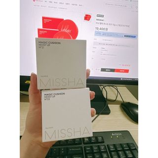 Phấn Nước Dưỡng Ẩm, Giúp Da Bóng Khỏe Tự Nhiên Missha Magic Cushion Moist Up SPF50+ PA+++