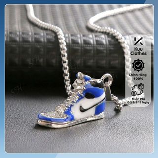 Dây Chuyền Vòng Cổ Nam Nữ Unisex Hình Giày Nike Jordan Chains Hip Hop Kuu Clothes Sneaker Chất Liệu Titan - Nike Jordan