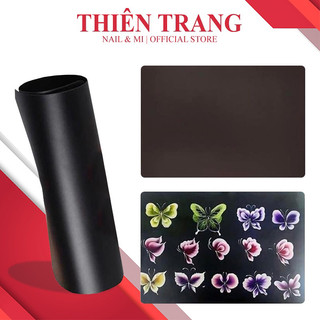 Bảng đen tập vẽ nail - bảng đen tập vẽ nail chuyên dụng -bảng tập vẽ nail tái sử dụng được