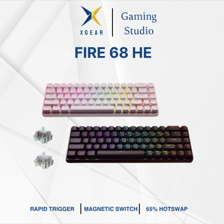Bàn phím cơ gaming fire 68 | rapid trigger | 8000hz | rgb