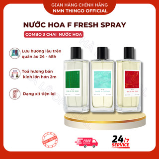 Nước Hoa Công Nghệ Mới F Fresh Spray, Tích Hợp Tính Năng Lưu Hương Trên Quần Áo - 100ml 