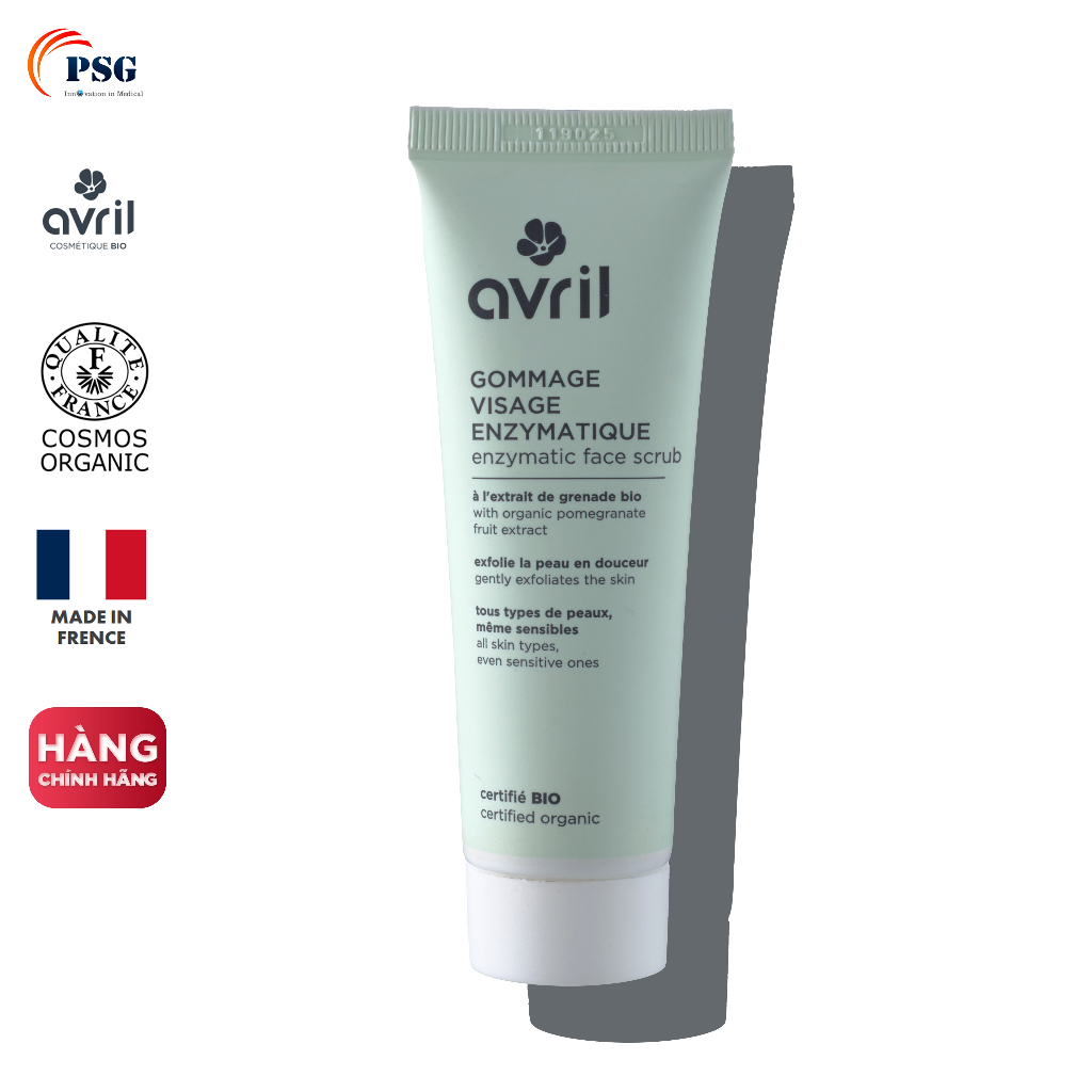 Tẩy tế bào chết mặt Avril-Gommage Visage 50ml