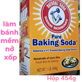Baking soda tẩy rửa làm bánh trắng răng, banking soda USA Mỹ đa công dụng
