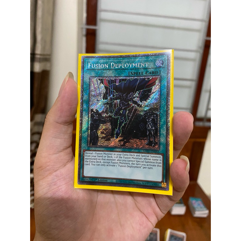 Thẻ bài Fusion Deployment - Platinum Rare - RA02-EN065 - [UK]