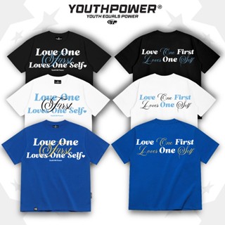  Áo Thun Big Boxy YOUTHPOWER LOVE ONE FIRST From Rộng Oversize Nam Nữ Cổ Tròn Chất Liệu Cotton 250gsm In Lụa Local Brand 