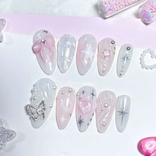 89 Nailbox thiết kế hồng tiểu thư