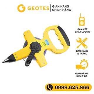 Thước thép bosi 50m, thước thép cuộn 50m chính hãng 100%