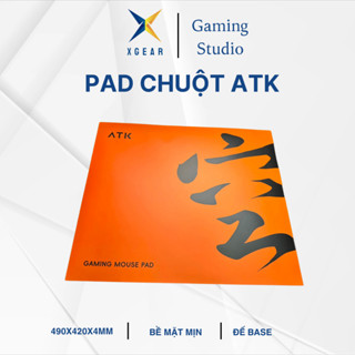 [SẴN] Lót chuột gaming ATK XSOFT | Pad chuột chơi game 490x420x4mm (Hàng chính hãng)