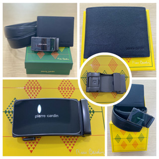 Set Bóp Dây Nịt Nam PIERRE CARDIN Full Box Chính Hãng Malaysia PCS6