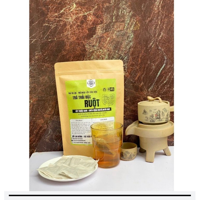 Trà Thải Độc Ruột Natural Tea Bội Lan Đường, Hỗ Trợ Giảm Cân, Nhuận Tràng,Làm Sạch Ruột,Giảm Táo Bón  - QUEENSHOP68