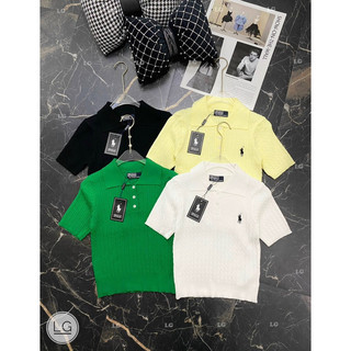 Áo len vặn thừng polo ngựa QCCC
