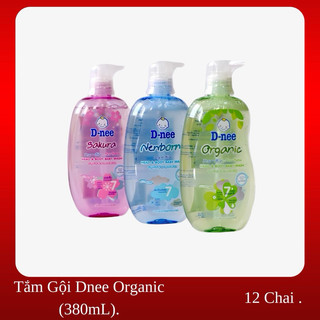 Sữa tắm gội Dnee Kid Organic 2 in 1 Head and Body Baby Wash 380ml