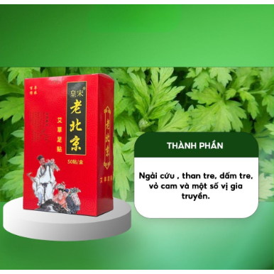 [mua 3 tặng 2] 50 Miếng Dán Ngải Cứu Thải Độc Chân tặng Hộp 12 Miếng Dán Ngải Cứu Vai Gáy Giảm Đau Cổ Vai gáy.lynh