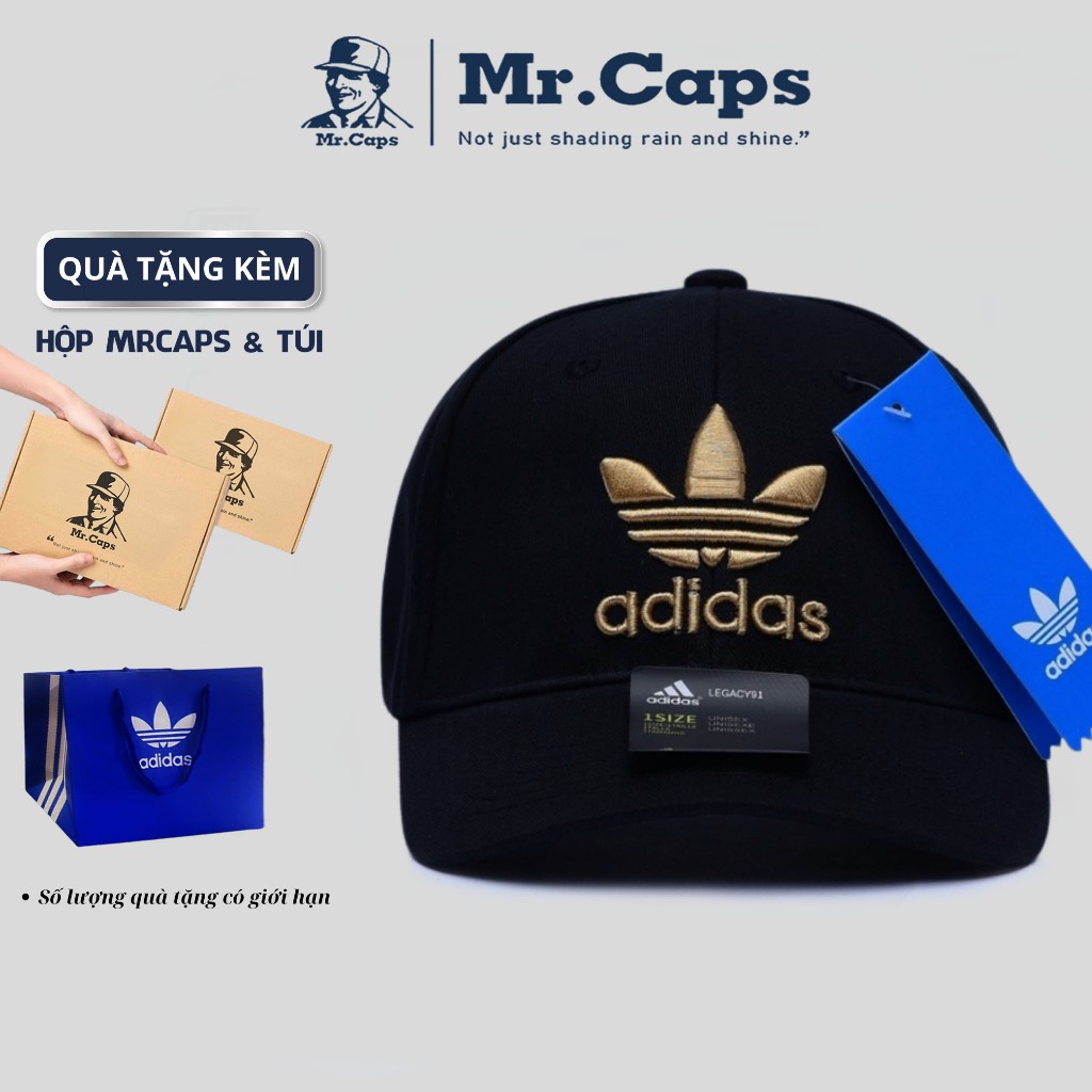 Mũ lưỡi trai Adi.das Full Box [Hộp + Túi] - Nón kết lưỡi trai thể thao chính hãng phong cách unisex MrCaps ADD01 | BigBuy360 - bigbuy360.vn