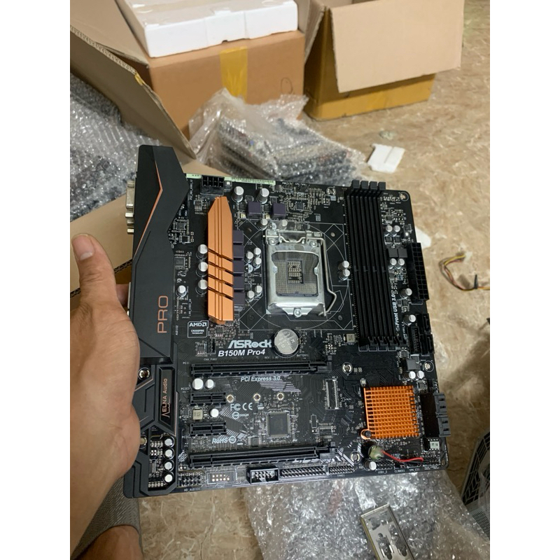 Mainboard - bo mạch chủ asrock b150m pro4 sk 1151