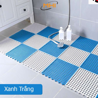 [Hỏa Tốc HCM] Thảm trải sàn nhà tắm siêu bền .Tấm nhựa ghép lót sàn nhà vệ sinh, nhà bếp, ban công