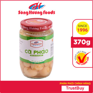 Cà Pháo Muối Ngâm Chua Ngọt Sông Hương Foods Hũ 370g - Ăn kèm cơm , bún , phở , mì tôm , ăn vặt , thịt nướng