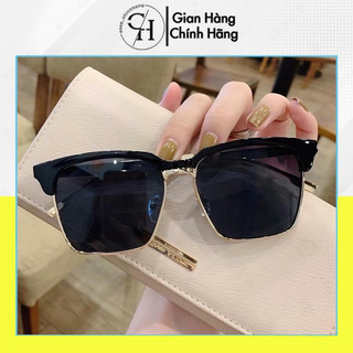 MẮT KÍNH CHỮ V THỜI TRANG NAM NỮ GỌNG VUÔNG KIM LOẠI TRÒNG CHỐNG TIA UV AH167