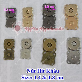 Nút hít khâu 1.4cm và 1.8cm