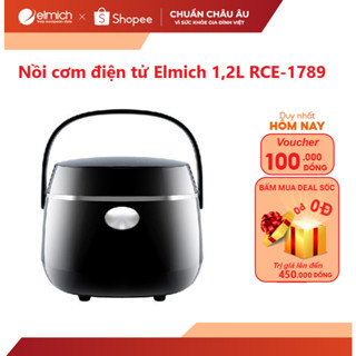[Mã ELBSJBP03 giảm 12% đơn 500K] Nồi cơm điện tử cao cấp Elmich 1,2L RCE-1789