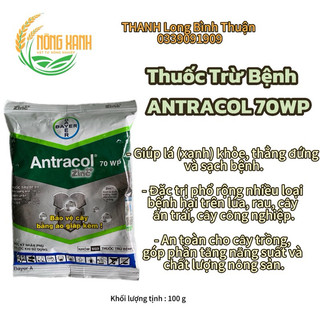 Sản phẩm trừ nấm bệnh - antracol 70wp