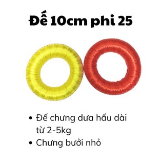 Đế chưng dưa hấu, dừa, bưởi trang trí 10cm