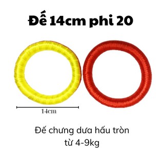 Đế chưng dưa hấu, dừa, bưởi 14cm trang trí lễ Tết