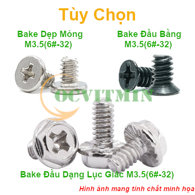 Ốc Vít M3.5(6#-32), Ốc Bắt Ổ Cứng HDD Dùng Cho PC